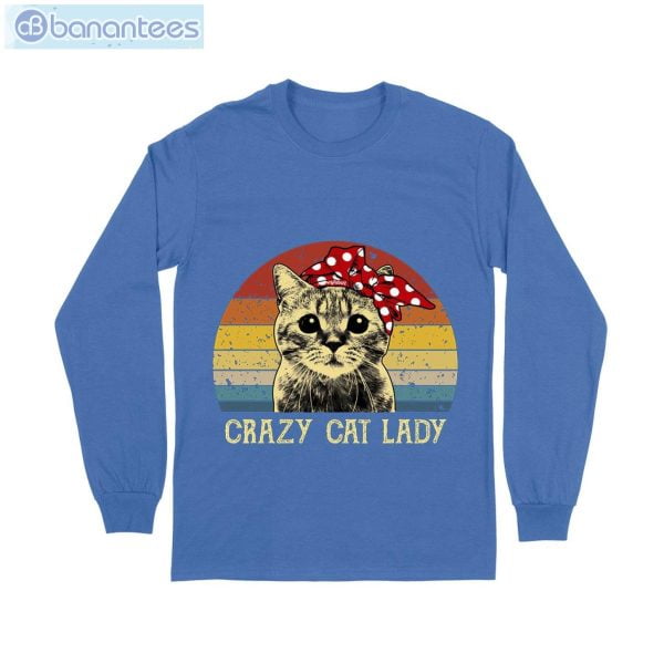 Crazy Cat Lady T-Shirt Long Sleeve Tee Product Photo 10