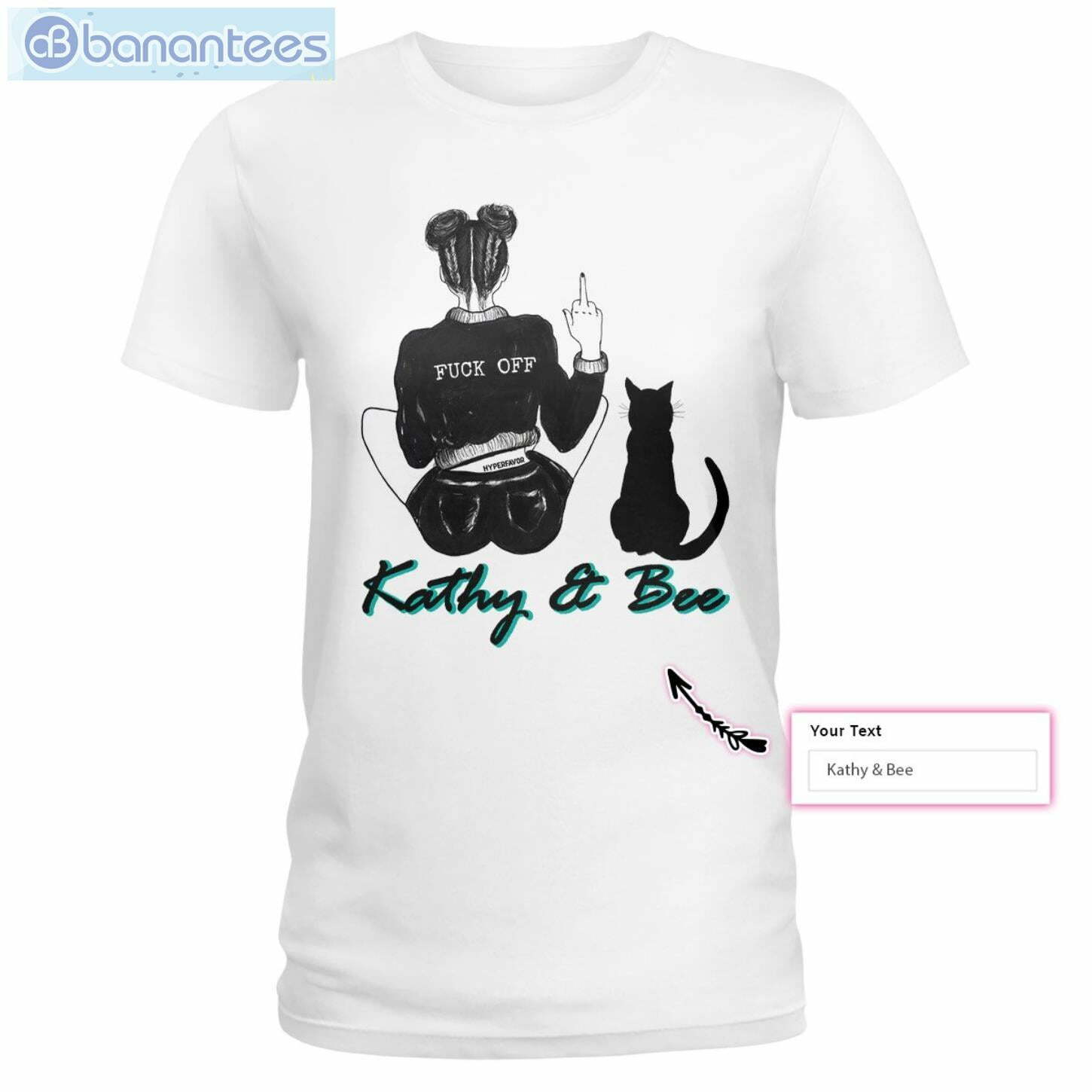 Custom Name Girls And Your Dog T-Shirt Custom Name Girls And Your Dog T-Shirt Product Photo 1