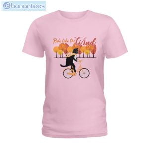 Cycling Cat Ride Like The Wind T-Shirt Long Sleeve Tee Product Photo 4