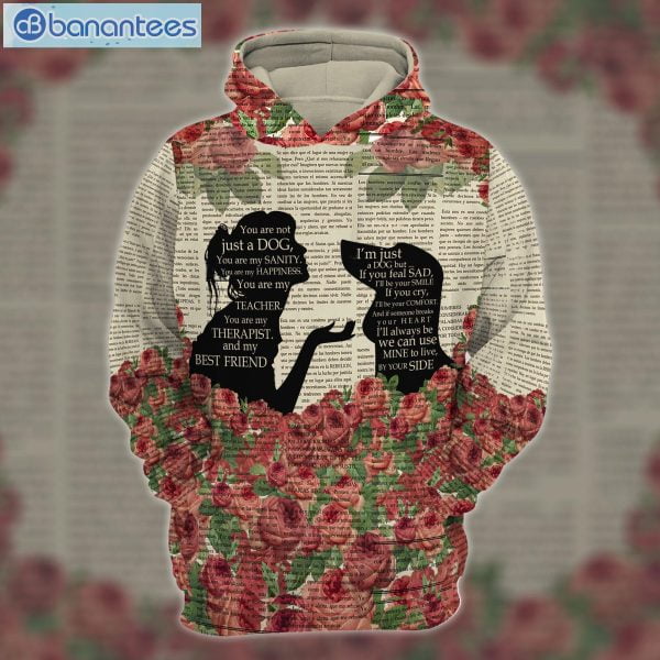 Dachshund Girl Therapist Best Friend Hoodie And Leggings Set Product Photo 2