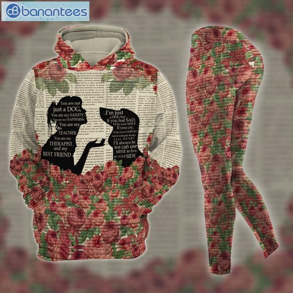 Dachshund Girl Therapist Best Friend Hoodie And Leggings Set Product Photo 1