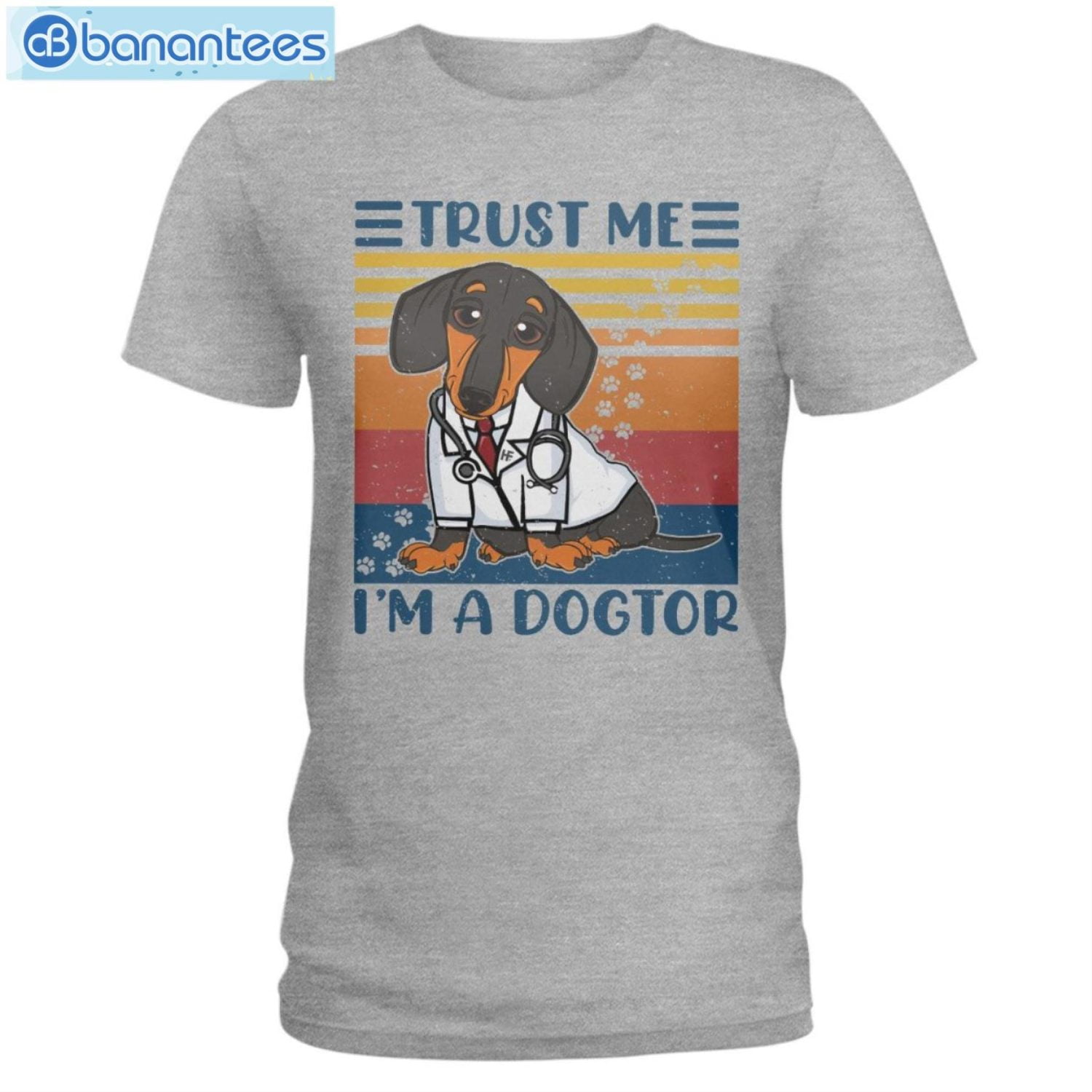 Dachshunds Trust Me I'm A Dogtor T-Shirt Long Sleeve Tee Dachshunds Trust Me I'm A Dogtor T-Shirt Long Sleeve Tee Product Photo 2