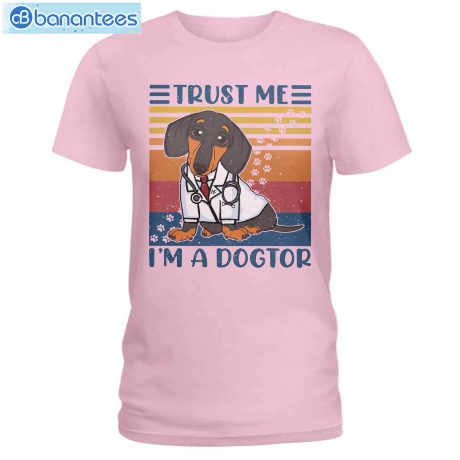 Dachshunds Trust Me I'm A Dogtor T-Shirt Long Sleeve Tee Dachshunds Trust Me I'm A Dogtor T-Shirt Long Sleeve Tee Product Photo 3