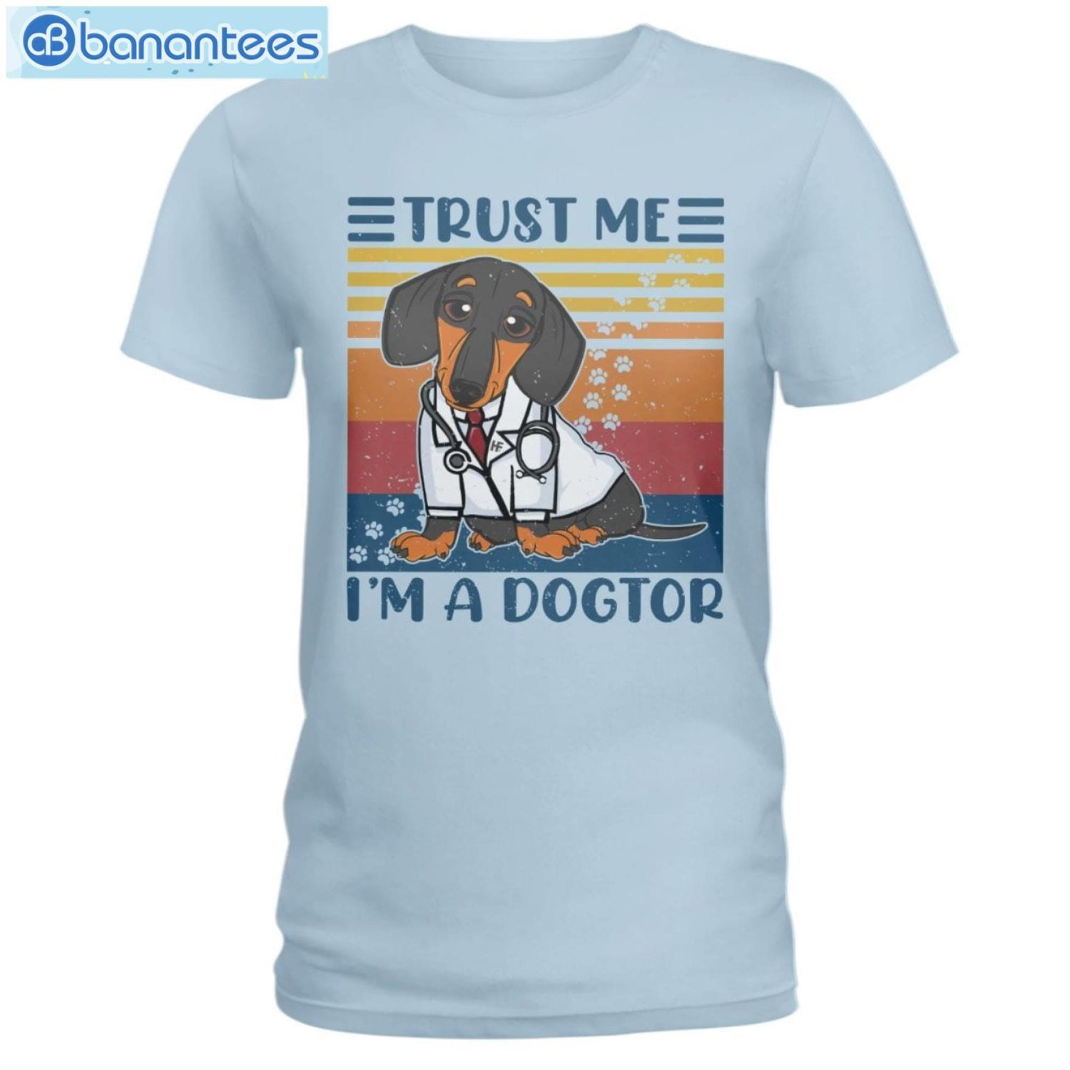 Dachshunds Trust Me I'm A Dogtor T-Shirt Long Sleeve Tee Dachshunds Trust Me I'm A Dogtor T-Shirt Long Sleeve Tee Product Photo 4