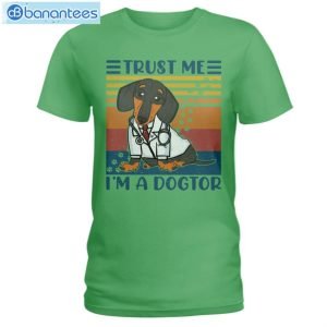 dachshunds trust me im a dogtor t shirt long sleeve tee 4 300x300 image Dachshunds Trust Me I'm A Dogtor T-Shirt Long Sleeve Tee Product Photo 5