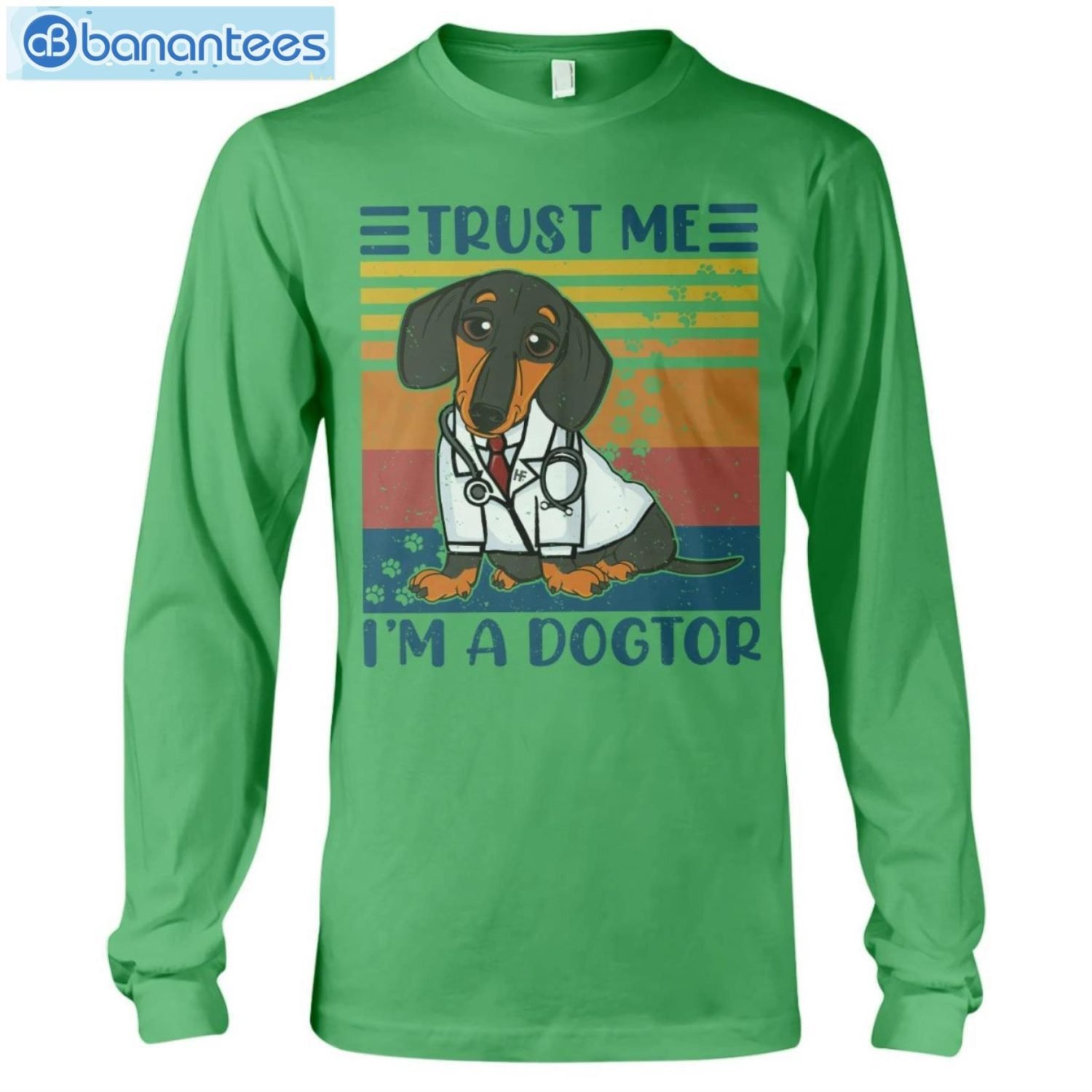 Dachshunds Trust Me I'm A Dogtor T-Shirt Long Sleeve Tee Dachshunds Trust Me I'm A Dogtor T-Shirt Long Sleeve Tee Product Photo 8