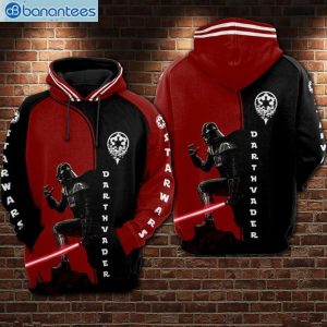 Darth Vader Star Wars Red And Black All Over Print 3D Hoodie Product Photo 1