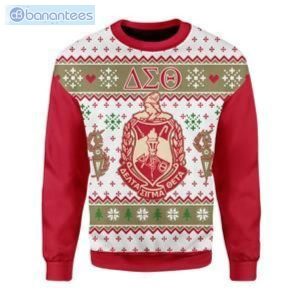 Delta Sigma Theta Ugly Christmas Sweater Product Photo 1