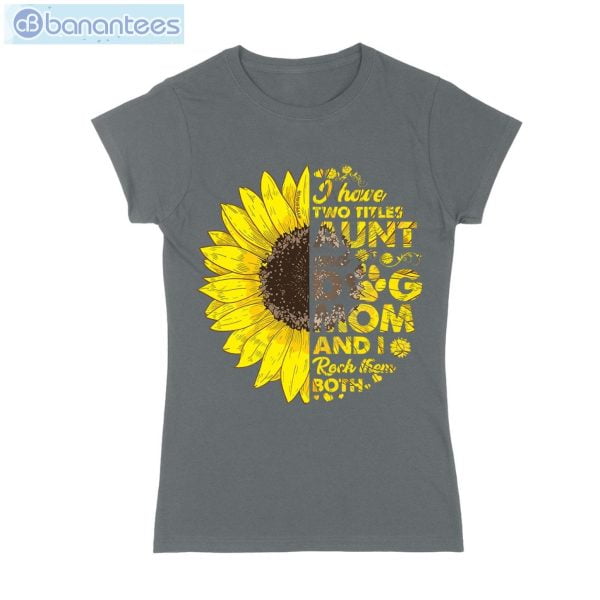 Dog Mom And Aunt T-Shirt Long Sleeve Tee Product Photo 3