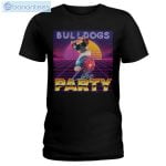Dog Party Bulldogs Like Party Retro T-Shirt Long Sleeve Tee Product Photo 1