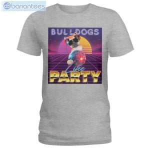 dog party bulldogs like party retro t shirt long sleeve tee 2 300x300 image Dog Party Bulldogs Like Party Retro T-Shirt Long Sleeve Tee Product Photo 3