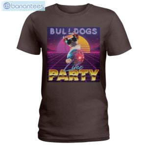 dog party bulldogs like party retro t shirt long sleeve tee 4 300x300 image Dog Party Bulldogs Like Party Retro T-Shirt Long Sleeve Tee Product Photo 5