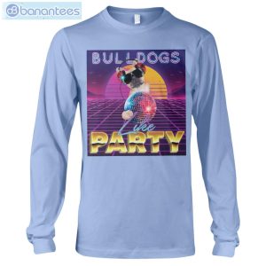 dog party bulldogs like party retro t shirt long sleeve tee 7 300x300 image Dog Party Bulldogs Like Party Retro T-Shirt Long Sleeve Tee Product Photo 8