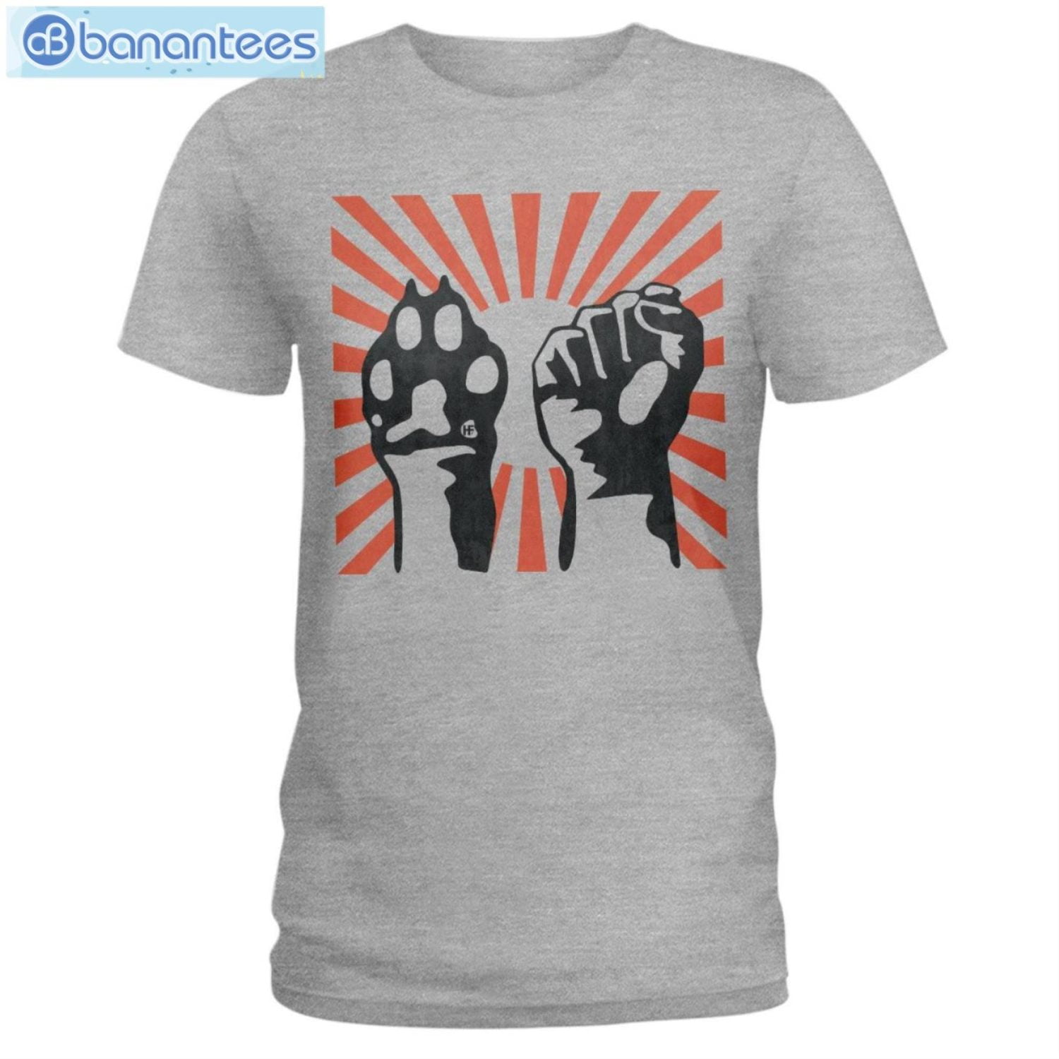 Dog Paw T-Shirt Long Sleeve Tee Dog Paw T-Shirt Long Sleeve Tee Product Photo 2