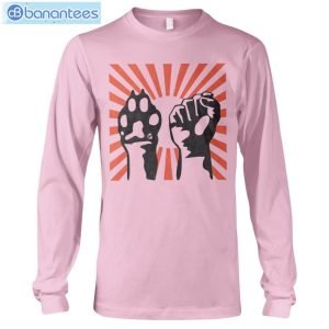 dog paw t shirt long sleeve tee 6 300x300 image Dog Paw T-Shirt Long Sleeve Tee Product Photo 7