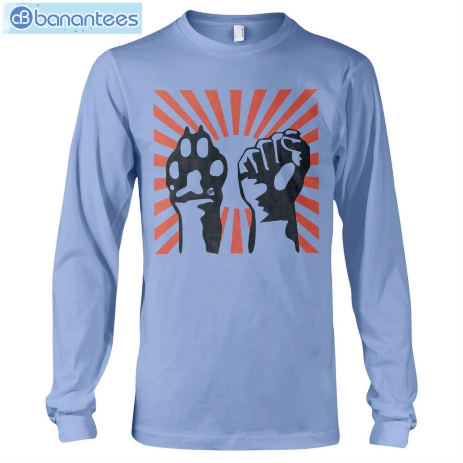 Dog Paw T-Shirt Long Sleeve Tee Dog Paw T-Shirt Long Sleeve Tee Product Photo 8