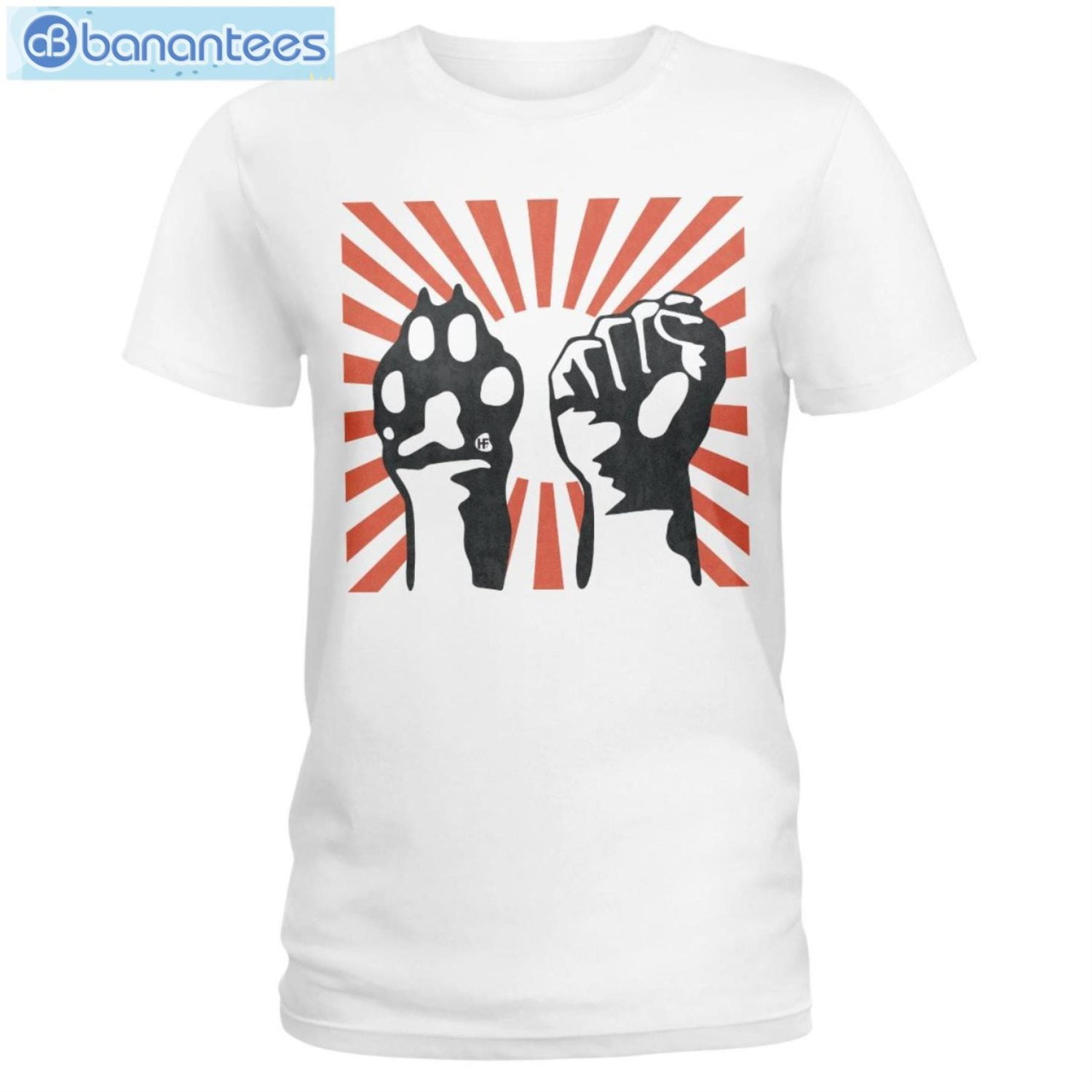 Dog Paw T-Shirt Long Sleeve Tee Dog Paw T-Shirt Long Sleeve Tee Product Photo 1