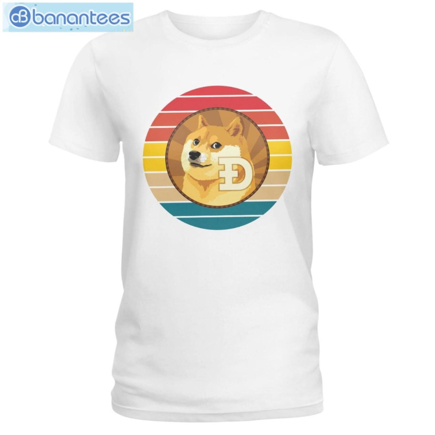 Doge To The Moon Dogecoin T-Shirt Long Sleeve Tee Doge To The Moon Dogecoin T-Shirt Long Sleeve Tee Product Photo 2