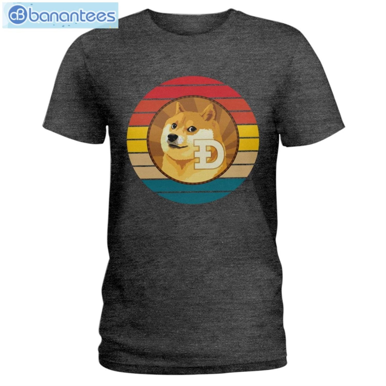 Doge To The Moon Dogecoin T-Shirt Long Sleeve Tee Doge To The Moon Dogecoin T-Shirt Long Sleeve Tee Product Photo 3