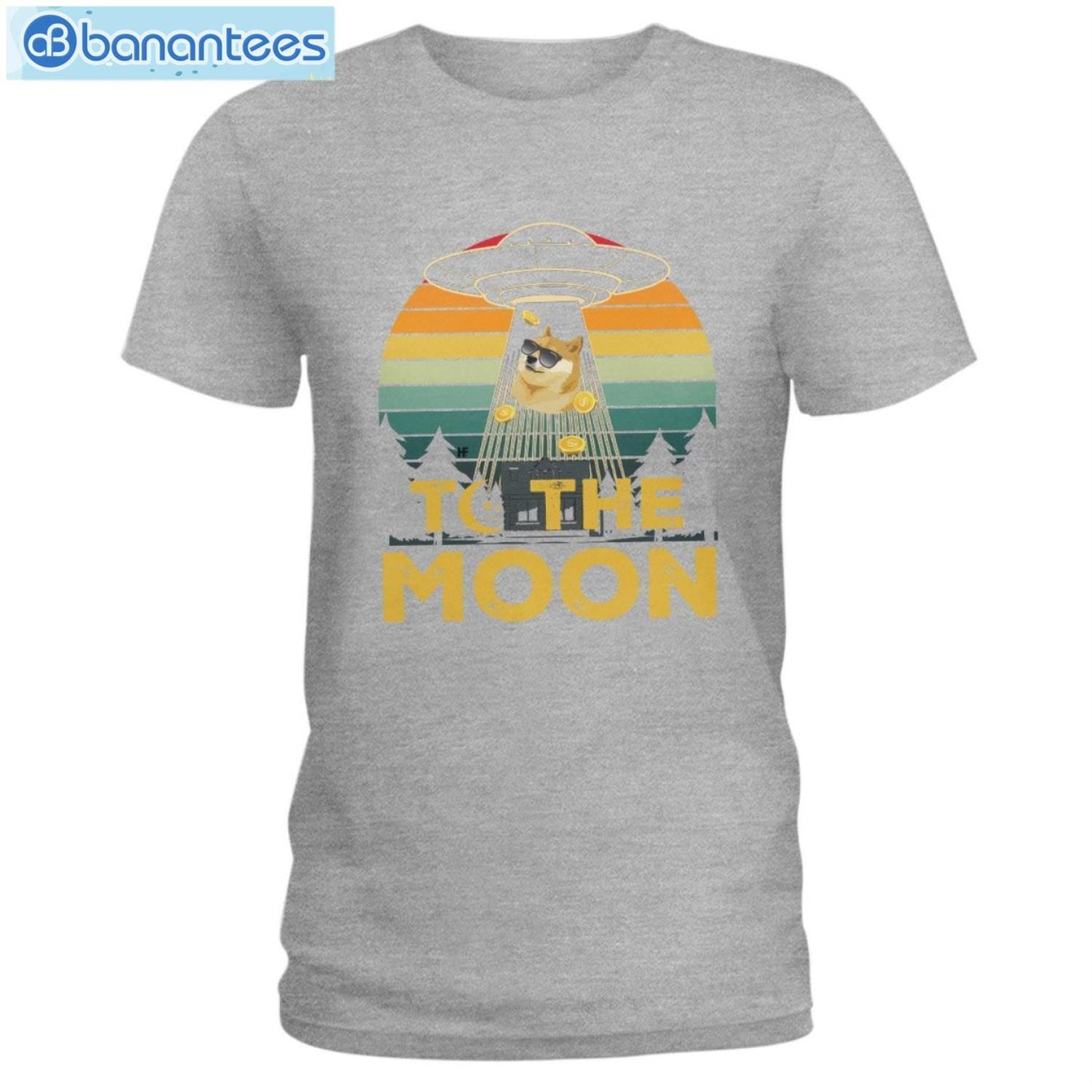 Dogecoin To The Moon Vintage T-Shirt Long Sleeve Tee Dogecoin To The Moon Vintage T-Shirt Long Sleeve Tee Product Photo 10