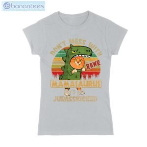 dont mess with mamasaurus cat t shirt long sleeve tee 4 300x300 image Dont Mess With Mamasaurus Cat T-Shirt Long Sleeve Tee Product Photo 5
