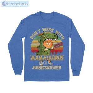 dont mess with mamasaurus cat t shirt long sleeve tee 8 300x300 image Dont Mess With Mamasaurus Cat T-Shirt Long Sleeve Tee Product Photo 9