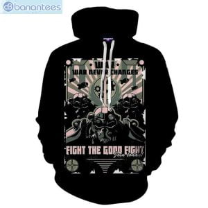 Fallout War Never Changes Power Armor Poster Full Print 3D Hoodie Product Photo 1