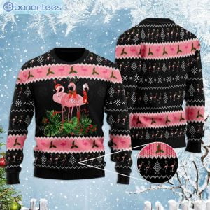 Flamingo Jingle Bell Tropical Flamingo Lover Ugly Christmas Sweaterproduct photo 1