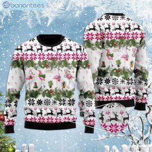 Flamingo Party Funny Flamingo Christmas Ugly Christmas Sweaterproduct photo 1
