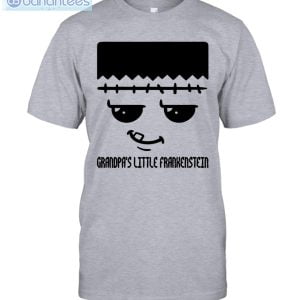 Frankenstein Family Halloween Grandpa's Little T-Shirt Product Photo 4