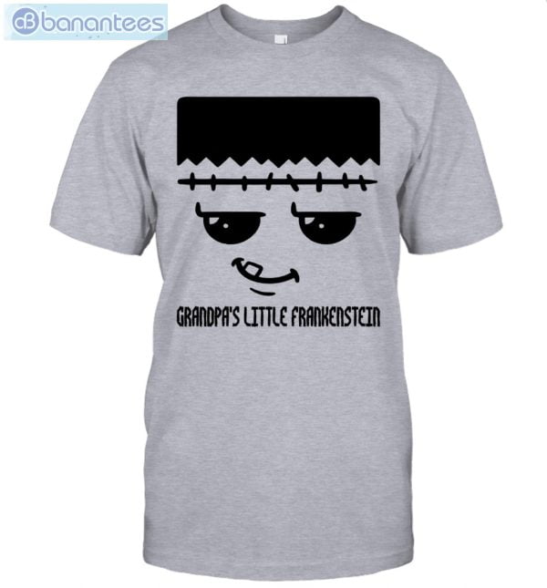 Frankenstein Family Halloween Grandpa's Little T-Shirt Product Photo 4