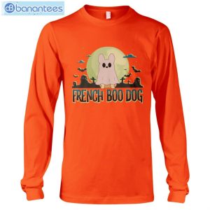 French Boo Dog Halloween Long Sleeve T-Shirt Product Photo 3