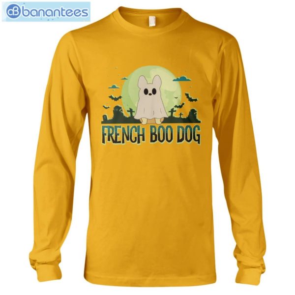 French Boo Dog Halloween Long Sleeve T-Shirt Product Photo 4