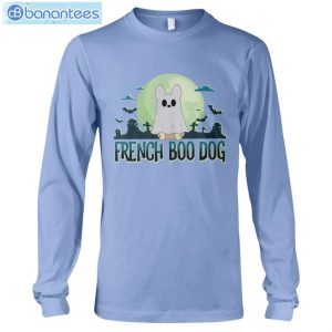 French Boo Dog Halloween Long Sleeve T-Shirt Product Photo 5