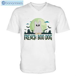 French Boo Dog Halloween Long Sleeve T-Shirt Product Photo 6
