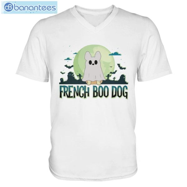 French Boo Dog Halloween Long Sleeve T-Shirt Product Photo 6