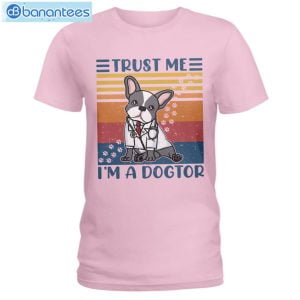 French Bulldog Trust Me I'm A Dogtor T-Shirt Long Sleeve Tee Product Photo 3