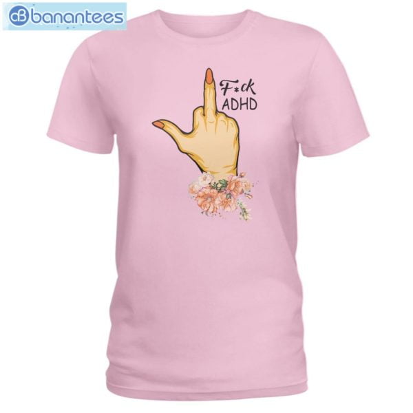 Fricking ADHD Awareness T-Shirt Long Sleeve Tee Product Photo 2