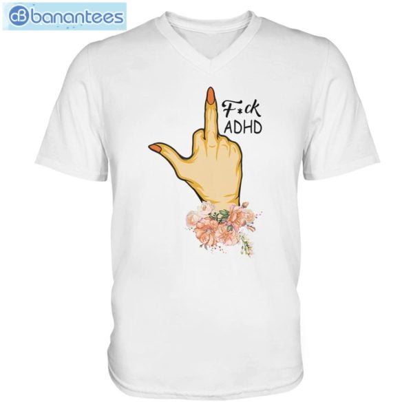 Fricking ADHD Awareness T-Shirt Long Sleeve Tee Product Photo 4