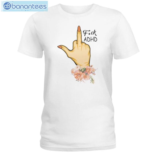 Fricking ADHD Awareness T-Shirt Long Sleeve Tee Product Photo 1