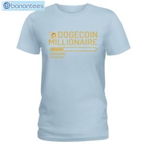 Funny Millionaire Loading Dogecoin T-Shirt Long Sleeve Tee Product Photo 6