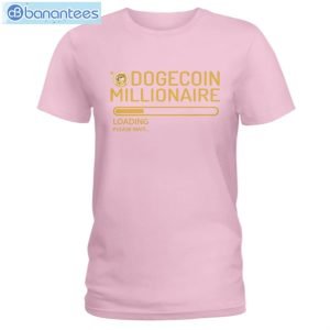 Funny Millionaire Loading Dogecoin T-Shirt Long Sleeve Tee Product Photo 7