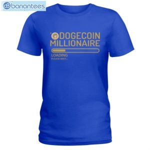 Funny Millionaire Loading Dogecoin T-Shirt Long Sleeve Tee Product Photo 10