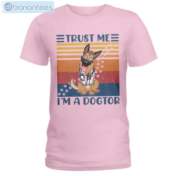 German Shepherd Trust Me I'm A Dogtor T-Shirt Long Sleeve Tee Product Photo 3
