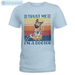 German Shepherd Trust Me I'm A Dogtor T-Shirt Long Sleeve Tee Product Photo 4