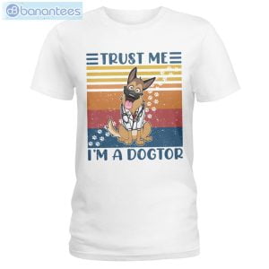 German Shepherd Trust Me I'm A Dogtor T-Shirt Long Sleeve Tee Product Photo 1