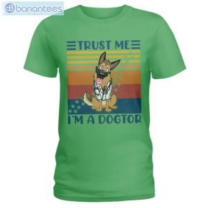 German Shepherd Trust Me I'm A Dogtor T-Shirt Long Sleeve Tee Product Photo 5