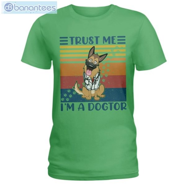German Shepherd Trust Me I'm A Dogtor T-Shirt Long Sleeve Tee Product Photo 5