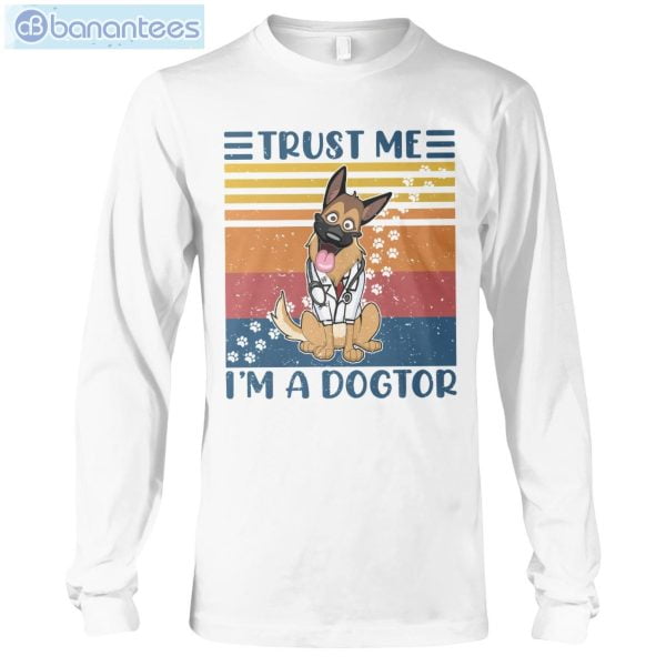 German Shepherd Trust Me I'm A Dogtor T-Shirt Long Sleeve Tee Product Photo 6