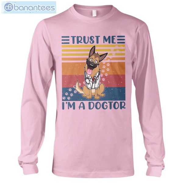 German Shepherd Trust Me I'm A Dogtor T-Shirt Long Sleeve Tee Product Photo 7